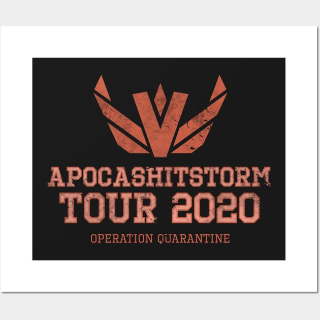 HZD - Apocashitstorm 2020 Wall Art by DEADBUNNEH